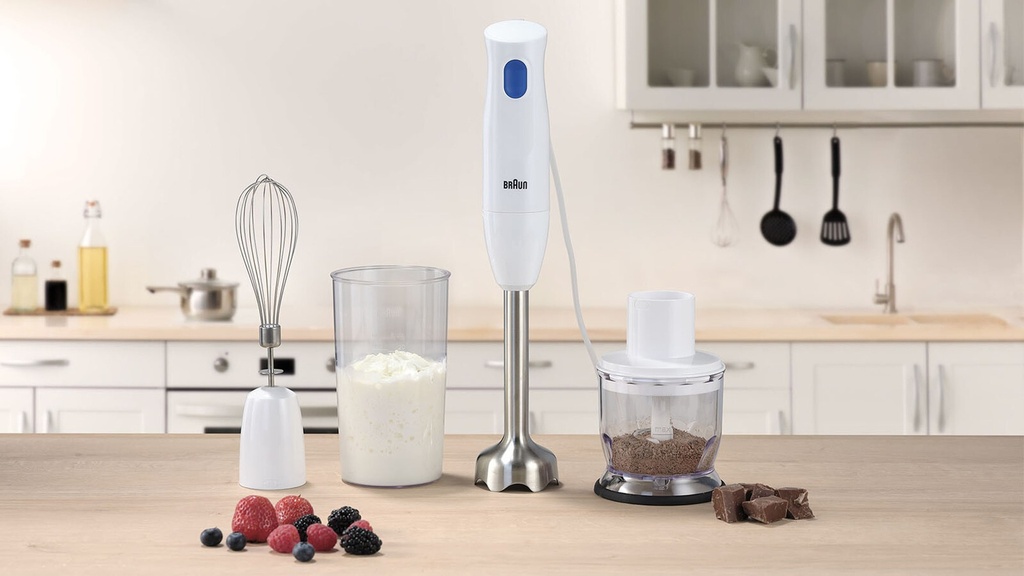 Braun Stabmixer »MQ10.202M WH MultiQuick 1«, 450 W