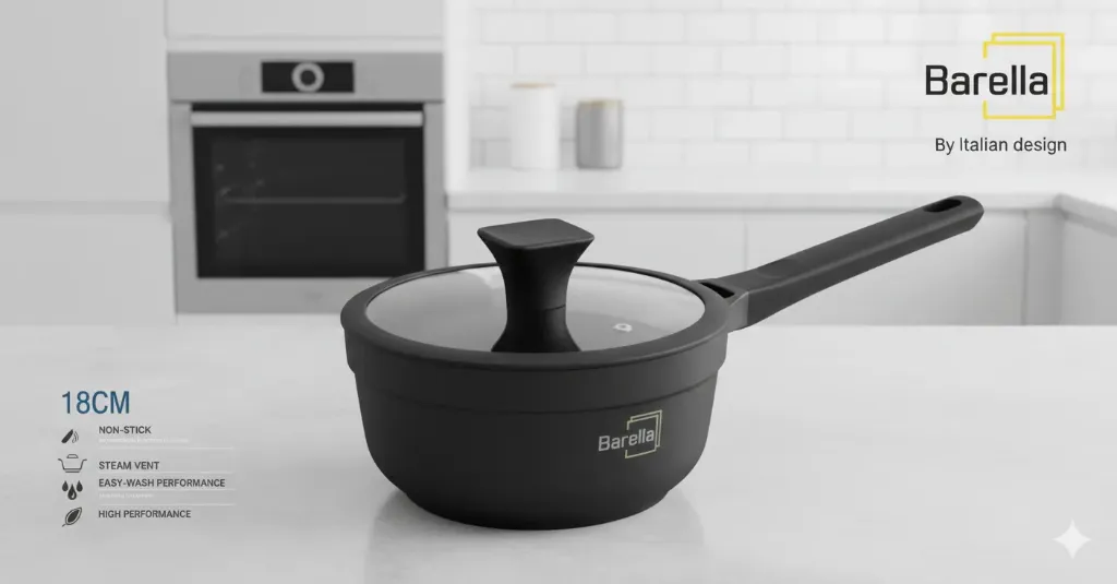 [1905] BARELLA sauce pan 18cm