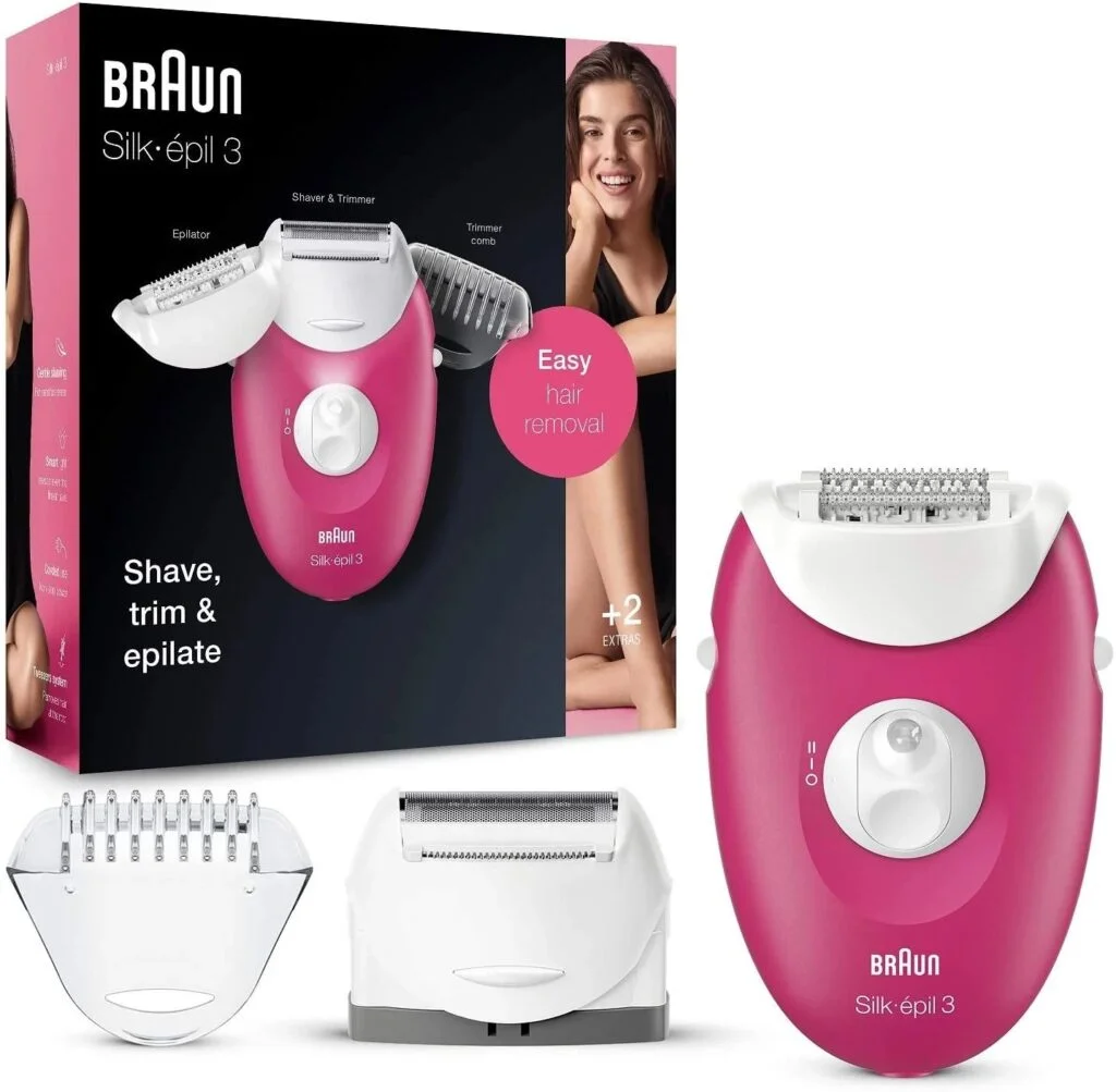 [SE3-410] BRAUN SILK EPIL 3 +2 Extras
