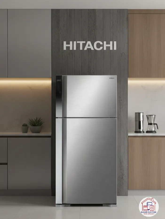 براد HITACHI لون فضي 601L