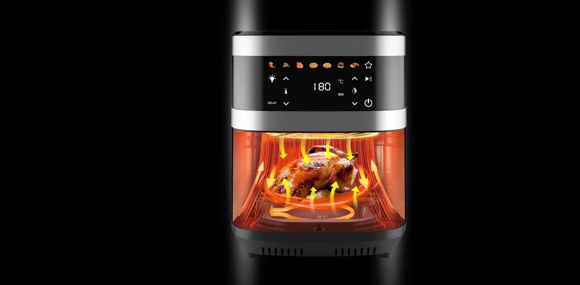 [QCAF149-2] QUEEN CHEF AIR FRYER 9L