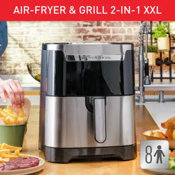 [EY801D27] TEFAL Easy Fry & Grill XXL Inox