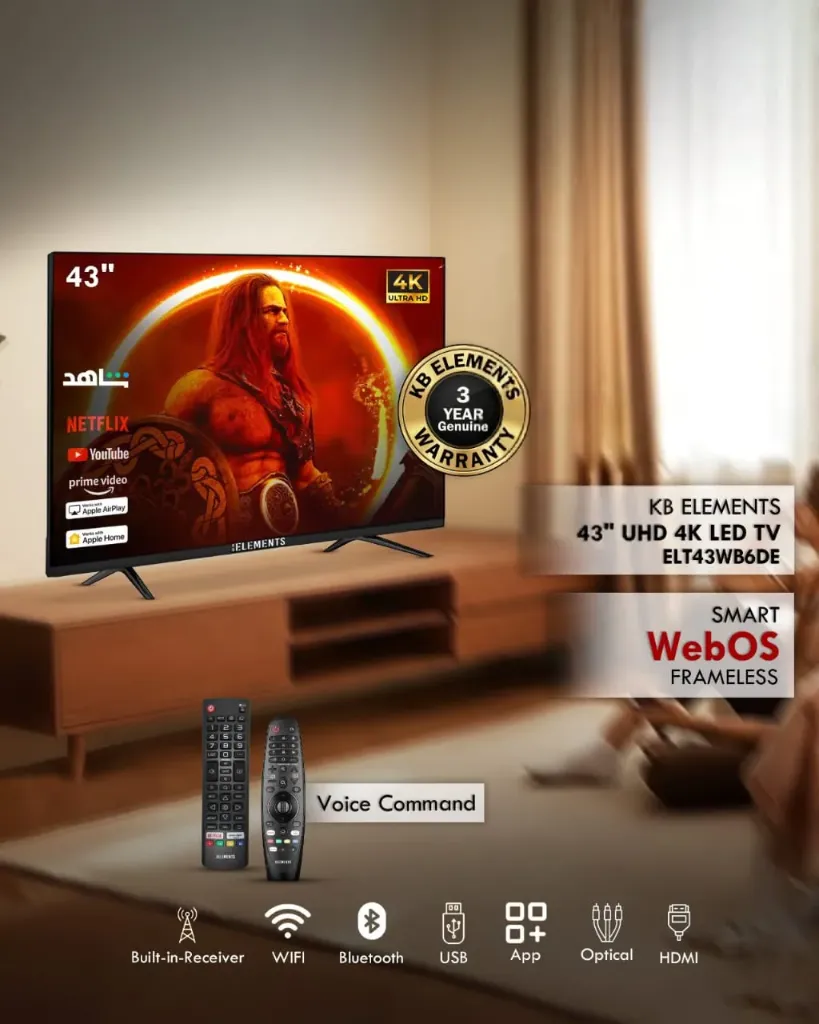 [ELT43WB6DE] TV ELEMENTS 43 4K