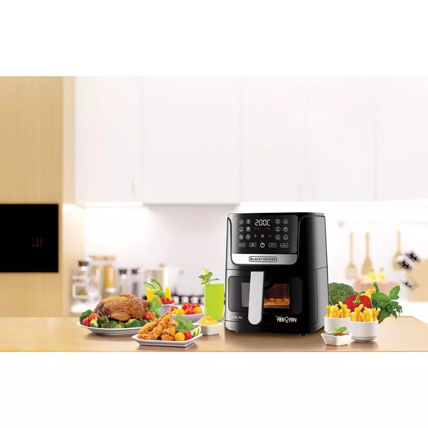 [AF4500-B5] Black+Decker  Digital Air fryer - 4.5L