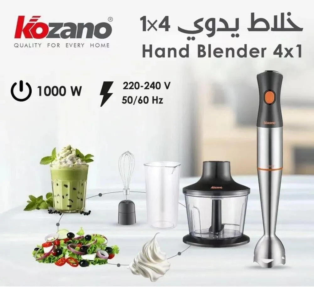 [HM38] KOZANO HAND BLENDER 4 IN 1