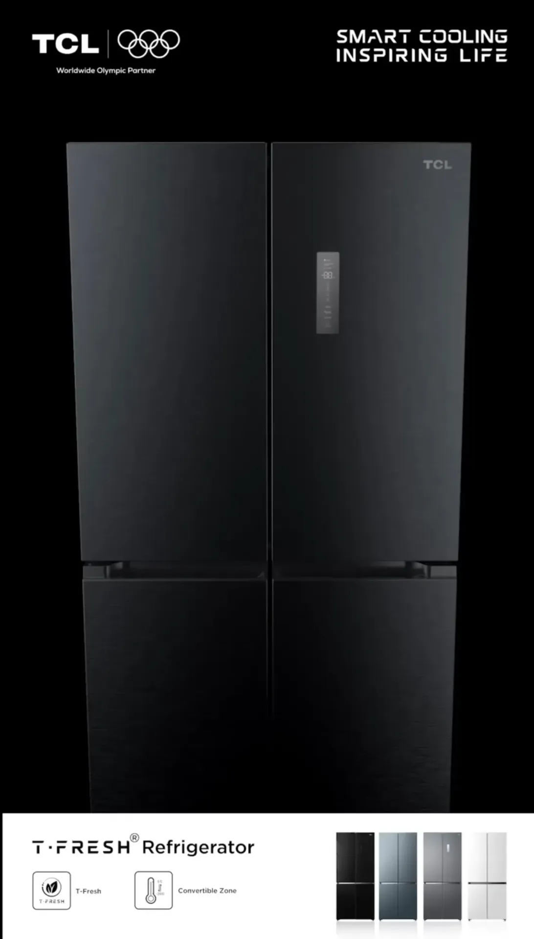 TCL REFRIGERATOR C780CDBG