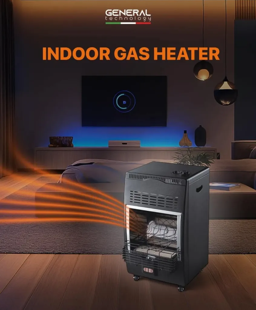 [GTGH-02G] general technology gas and electric heater GTGH-02G
