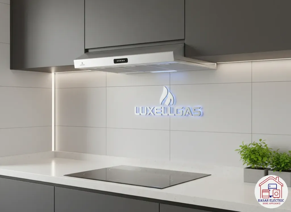 [DK9-621] شفاط LUXELLGAS CARBON FILTER 90cm inox