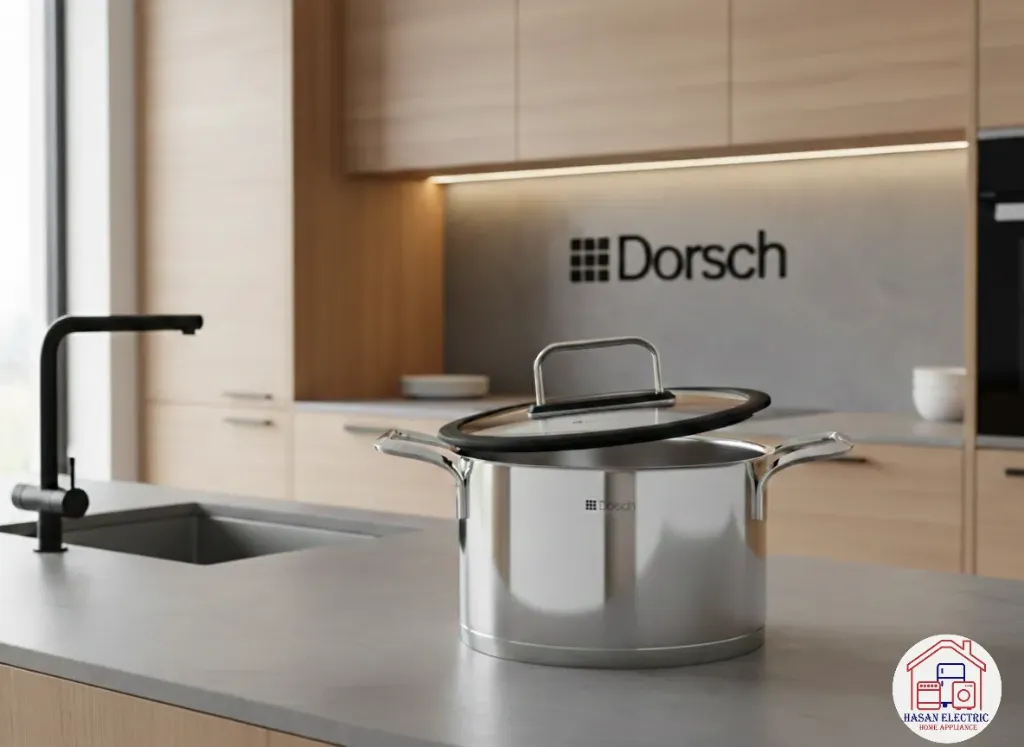 [DH-03826] Dorsch Stainless Steel Pot 26cm – 8.7l