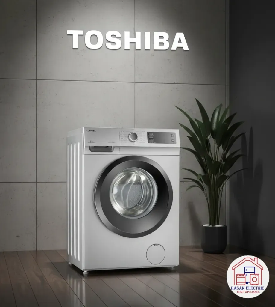 TOSHIBA WASHING MACHINE 7KG Darck gray