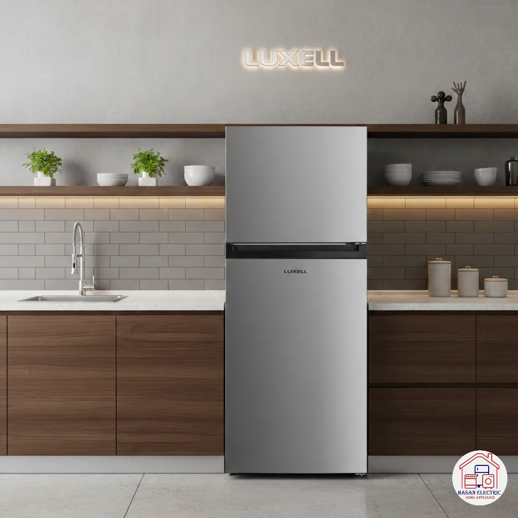 Luxell Top Mount Refrigerator 413L 