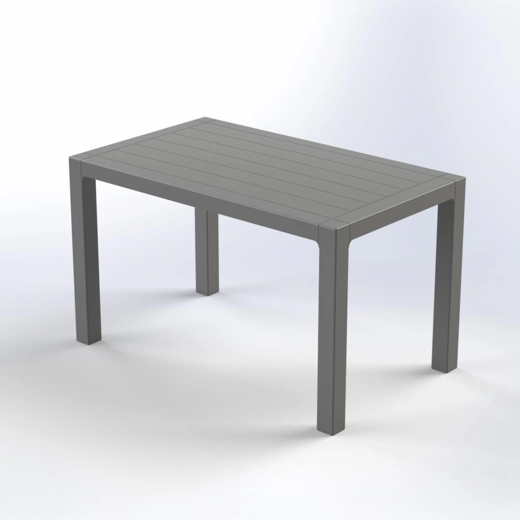 3MPLAST Milano Rectangular Table